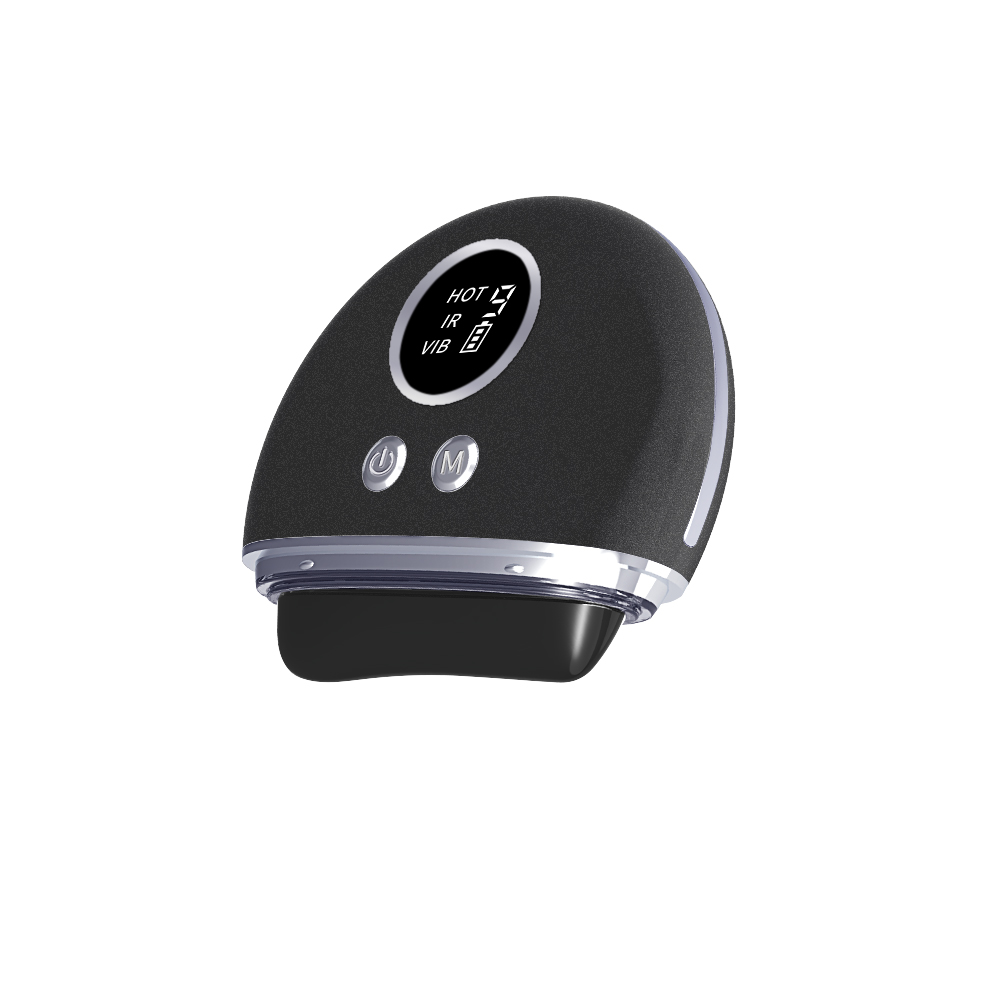 07 Electric Bian Stone Therapy Warm Vibration Photons Guasha Device - Image 7
