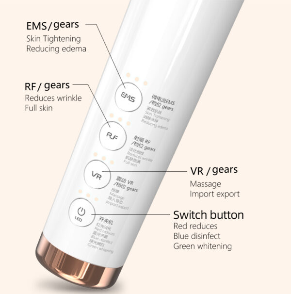 RF EMS LED Facial Toning Device - Image 9