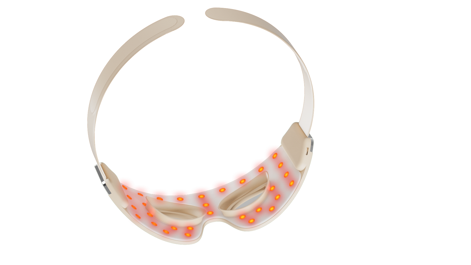 Innovative Overmold Silicone LED Therapy Eye Mask - Image 2