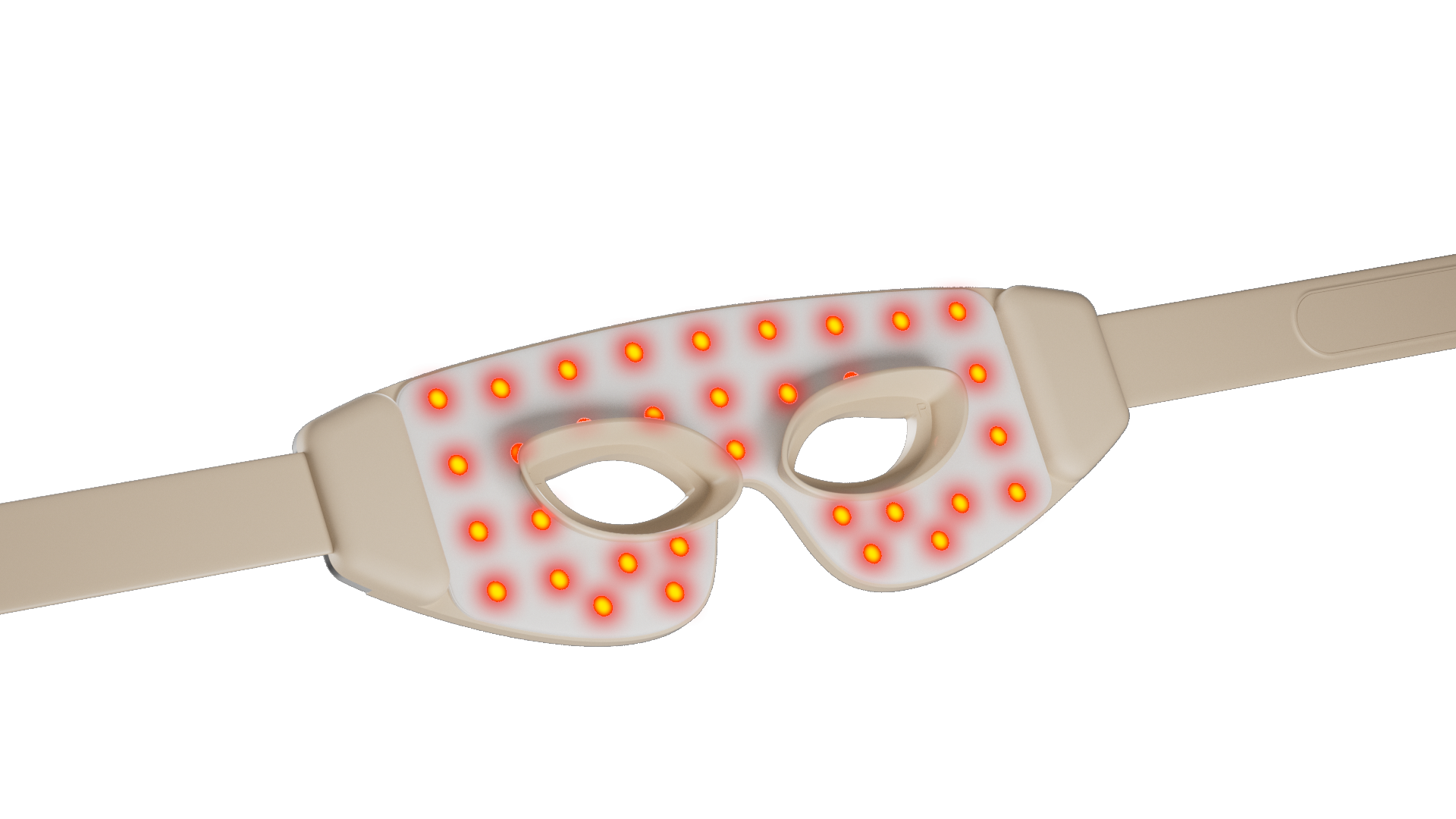 Innovative Overmold Silicone LED Therapy Eye Mask - Image 3