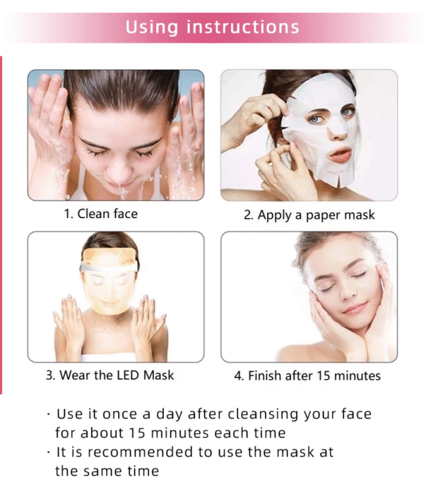 7 LED Colors Face Mask - Image 7