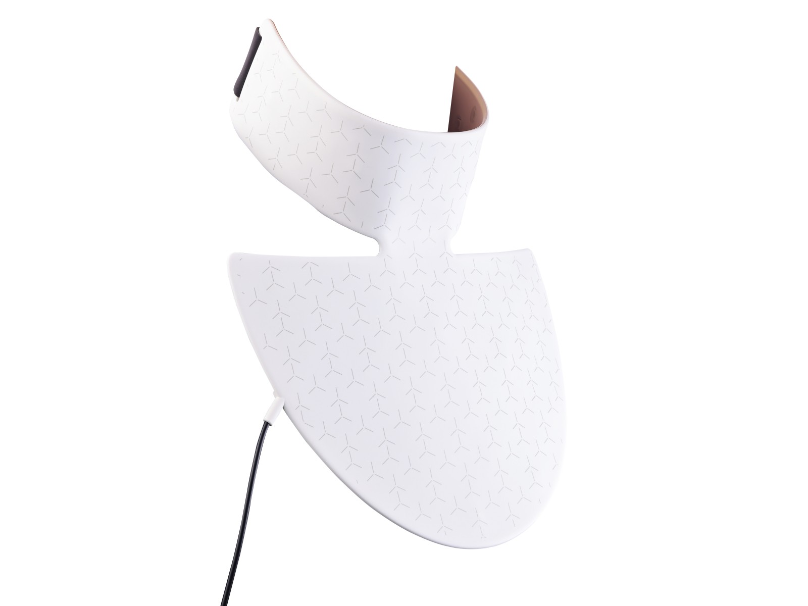white4 4 Colors Breathable Silicone Led Neck and Decollete Beauty Mask - Image 8