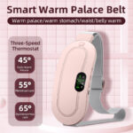 Menstrual heating pad abdominal massager period pain relief period cramp massager - Image 6