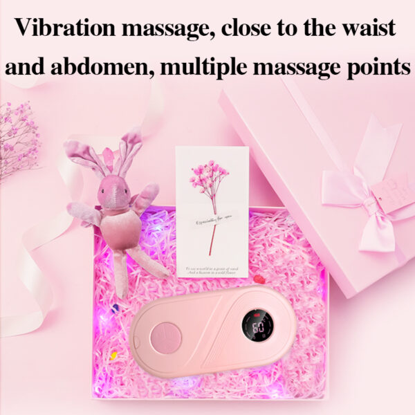 Menstrual heating pad abdominal massager period pain relief period cramp massager - Image 6