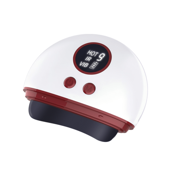 Electric Bian Stone Therapy Warm Vibration Photons Guasha Device - Image 13