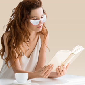 Wearable 7 Color LED Hot Cold Eye Relaxation Massager